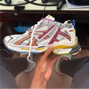 balenciaga multi color runners size 11